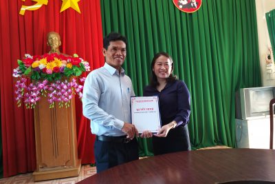 Công bố sáp nhập trường THCS Phạm Hồng Thái và trường TH Trần Văn Ơn